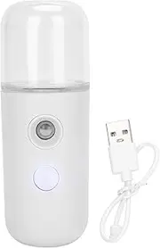 Nano Facial Mister, USB Nano Facial Mist Sprayer, 30ml Mini Face Cool Mist Steamer, Portable Face Moisturizing Spray for Skin Care, Makeup, Hydration Refreshing, Eyelash Extensions