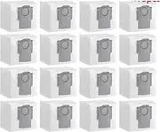Compatible with Roborock S7 MaxV Ultra / S7 Pro Ultra / Q5 / Q5+ Plus / Q7 / Q7+ / Q7 Max / Q7 Max+ Disposable Dust Bag Leakproof Spare Part (Color : 16 Pcs)