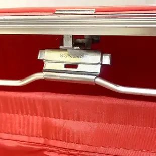 Sunco 直立式 紅色 擺攤手提箱 手提行李箱 硬殼手提箱 行李箱 旅行箱 手提箱 提箱 老提箱 老手提箱 復古手提箱