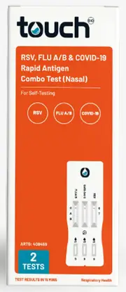 TouchBio RSV FLU A/B & COVID-19 Rapid Antigen 2 Tests