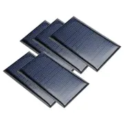 5Pcs 6V 60mA Poly Mini Solar Cell Panel Module DIY Solar Panel 72mm x 45mm