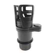 Garage21 2-in-1 Vehicle Cup Holder with Adjustable Base Black Add Cup Holder