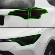 Fits Toyota Rav4 16-18 Tail Head Light Precut Smoked PPF Tint Headlight Film (for: Toyota)