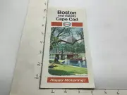 Vintage UNOPENED MAP -- 1969 ESSO -- BOSTON & Vicinity, CAPE COD