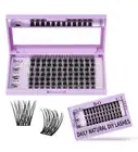 84 PCs Z08 D-16mm B&Q DAILY NATURAL DIY LASHES clusters Extensions reusable