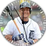 Miguel Cabrera Frameless Borderless Wall Clock Nice For Gifts or Decor E475