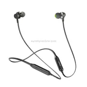 Gp-2 Quad-Core Dual-Dynamic Drivers Sports Wireless Bluetooth V4.2 Earphone Neck Halter Style In-Ear Headset(Black)