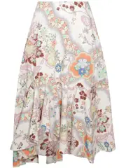 [Etro] Etro-Gonna Midi Con Stampa Floreale-Donna 42 IT