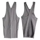 Linen Back Cooking Apron Suitable for Ladies and Men with Pockets6535