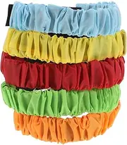 [GAROZATION] 5pcs Pp Legging Bands for 3 Legged Race Field Day Games Kids Adults Carnival Gym Elastic Stretchy Tie Ropes