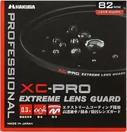 Hakuba CF-XCPRLG82 4977187440553 XC-PRO Extreme Lens Guard, High Transmittance, Water Repellent, Stain Resistant, Thin Frame, Made in Japan, for Lens Protection, Optical Glass, Protective Filter