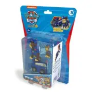 Paw Patrol Vehicle Chase Pull Back Cars Playset Building Blocks Action Figure