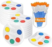 Mini Watercolor Paint Set for Kids.18 Pack Watercolor Paint Kids,5 Color Water Color set with Paint Brush and Palette Tray.DIY for Art Party Favors, Prizes,Birthday.