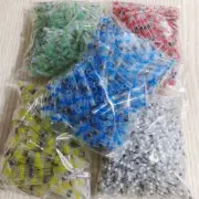 1000Pcs New Solder Seal Sleeve Heat Shrink Wire Butt Connectors Splice Terminals