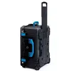 Black & Blue Pelican 1610 case. With foam. With wheels.