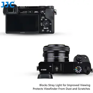 JJC FDA-EP10軟矽膠眼罩 索尼相機Sony A6000 A6100 A6300 NEX-7 NEX-6 等適用