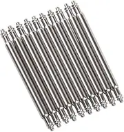 [Vintage Time Watches] VintageTime Watches | 10 x Strap Pins 2mm Spring Bar Pins | Pack of 10 | Stainless Steel - 18mm 20mm 22mm