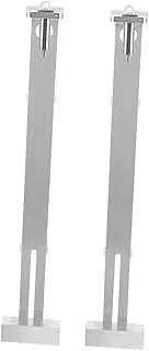 BESPORTBLE Fish Tank Light Bracket Clamp Light Stand 2pcs Aquarium Lamp Holder Aluminum Alloy Support for Aquatic Plants