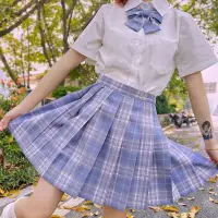 在飛比找蝦皮商城優惠- JK制服裙套裝 傘狀JK制服 格紋jk制服短裙 學院風格子