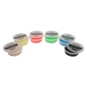 Fabrication Enterprises 10-1482 Cando Theraputty Exercise Material- 6-Piece Set