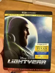 Disney Lightyear 4k Ultra HD+ Blu Ray+ Digital Code- In hand