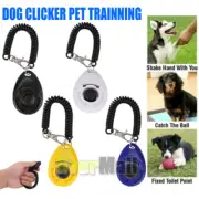 1Pcs Pet Dog Training Clicker Cat Puppy Button Click Trainer Obedience Aid Click