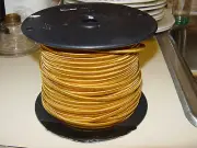 ANTIQUE STYLE GOLD RAYON COVERED WIRE FOR ALADDIN LAMPS, 16 FEET (002)