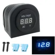 DC 12V-24V Tent Type Car Boat Motorcycle Available Led Digital Panel Voltmeter