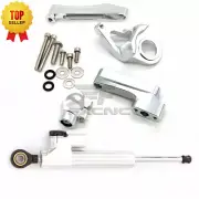 For GSX1300R 1998-2019 18 2017 CNC Stabilizer Linear Damper Mounting Bracket Kit