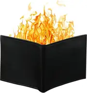 Purse Leather Magician Play Street Magic Wallet Blaze Wallet Wallet Magic Magic Props black
