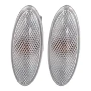 2PCS Side Turn Signal Fender Light Side Lamp 81730-02090 for Toyota Yaris RAV4 Auris Corolla Gray