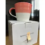 全聯ROYAL DOULTON皇家道爾頓日安生活馬克杯(珊瑚紅)