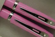 Sheaffer 100 Pink with Nickel appointments Pen and 0.7mm Pencil set. Very solid and Responsive Mechanical Set . A Great Gift to Anyone.
