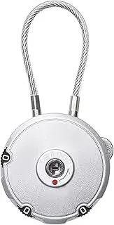 [Generic] Luggage Lock - Small Padlock, Luggage Suitcase Lock | Mini Durablle Combination Lock with Set-Your-Own Code for Suitcase Security, Travel Bags, Gym Lockers, Outdoor Trips, Backpack Protection