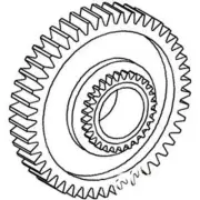 C5NN7N100C 1st Gear Fits Ford New Holland 230A 231 233 234 333 335 340 260C