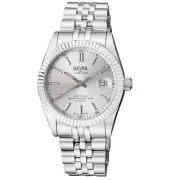 Gevril Mens 48902 West Village Swiss Automatic Sellita Exhibition Caseback Watch