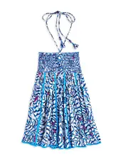 Poupette St. Barth Girls' Cycas Smocked Mini Dress - Little Kid, Big Kid