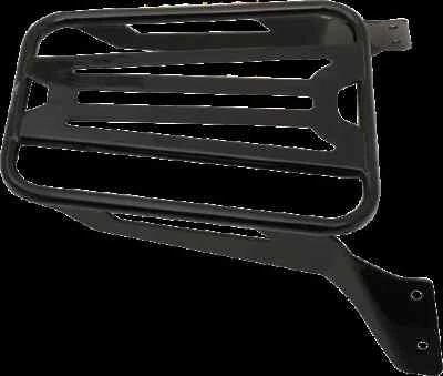 Cobra Black Sissy Bar Luggage Rack for Harley Fat Boy S 114 18-20