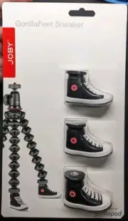 JOBY 3 three shoe sneaker sport for GripTight PRO 2 Custom GorillaPod custom 1K