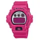 【CASIO 卡西歐】G-SHOCK 經典系列 運動電子錶 粉 DW-6900RCS-4_50mm