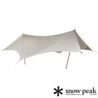 在飛比找桃源戶外登山露營旅遊優惠-【snow peak 日本】六角蝶型天幕 Pro.象牙白 T