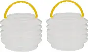 LIFKOME 1Pc Folding Stretchable Artist Brush Basin Portable Paint Brush Cleaning Bucket for Adults Multifunctional Design for Art Activities Durable Space Saving