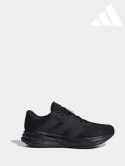 adidas Black Galaxy 7 Running Trainers (K94557) | $104