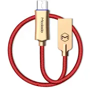 Knight Series Auto Disconnect QC 3.0 Quick Charge Micro USB Cable Red 1.5M