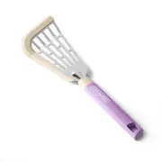 Silicone Fish Spatula Flexible Curved Edge Slotted Turner for Non-Stick Cookw...