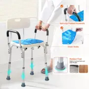 Free Post Adjustable Medical Shower Chair Bathtub Bench Bath Seat Aid Stool