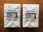 Bed Bath N Table MORGAN & FINCH FARRAH 2 x Cotton European Pillowcases - NEW