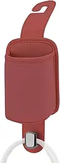 Headrest Cup Holder for Back Seat, Car Purse Hook with Water Bottle Holder, Stylish Non-Slip Backseat Organizer for Family Travel Truck Road Trip Vehicle Purse Grocery Bag