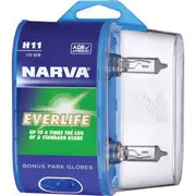 Narva Everlife Headlight Globes - H11, 12V 55W, 48079BL2
