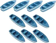 BRIGHTFUFU Historic Mini Yacht Model Resin Crafted Boat Nautical Decor for Beach Bath and Dollhouse
